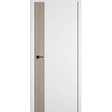 Дверь межкомнатная ВФД Урбан ВР Эмалекс белый / Дуб красный, глухое полотно, кромка